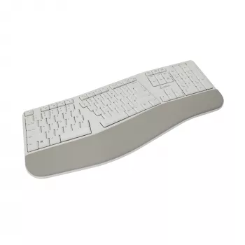 Belaidė klaviatūra SBOX WK-905 US — smėlio spalvos, USB belaidis ryšys, US išdėstymas