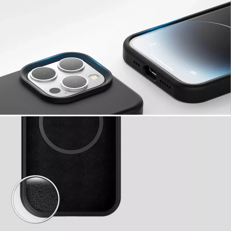 4smarts Silicone Case Cupertino, Apple iPhone 15, MagSafe suderinamas