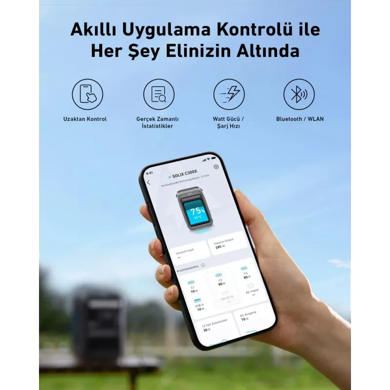 Anker SOLIX C300X nešiojama elektrinė stotelė 7 LiFePO4 90000 mAh