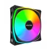 MONTECH AX120 PRO Black 120mm ARGB 3 vnt. pakuotė