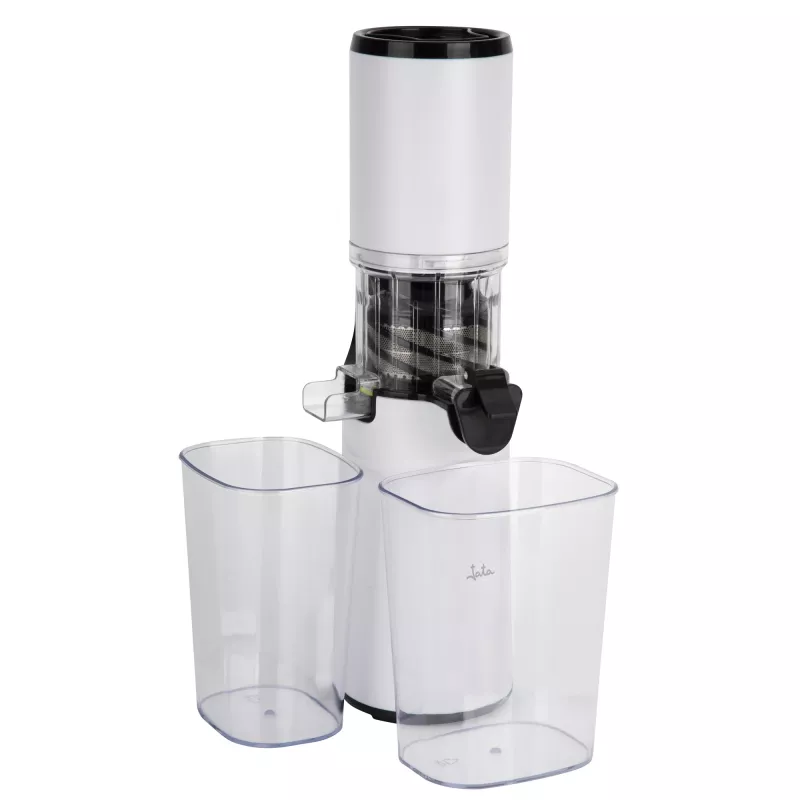 Lėtas sulčiaspaudė JATA JELI1201, 130 W, balta, 60 RPM, nerūdijančio plieno filtras