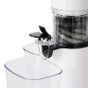 Lėtas sulčiaspaudė JATA JELI1201, 130 W, balta, 60 RPM, nerūdijančio plieno filtras