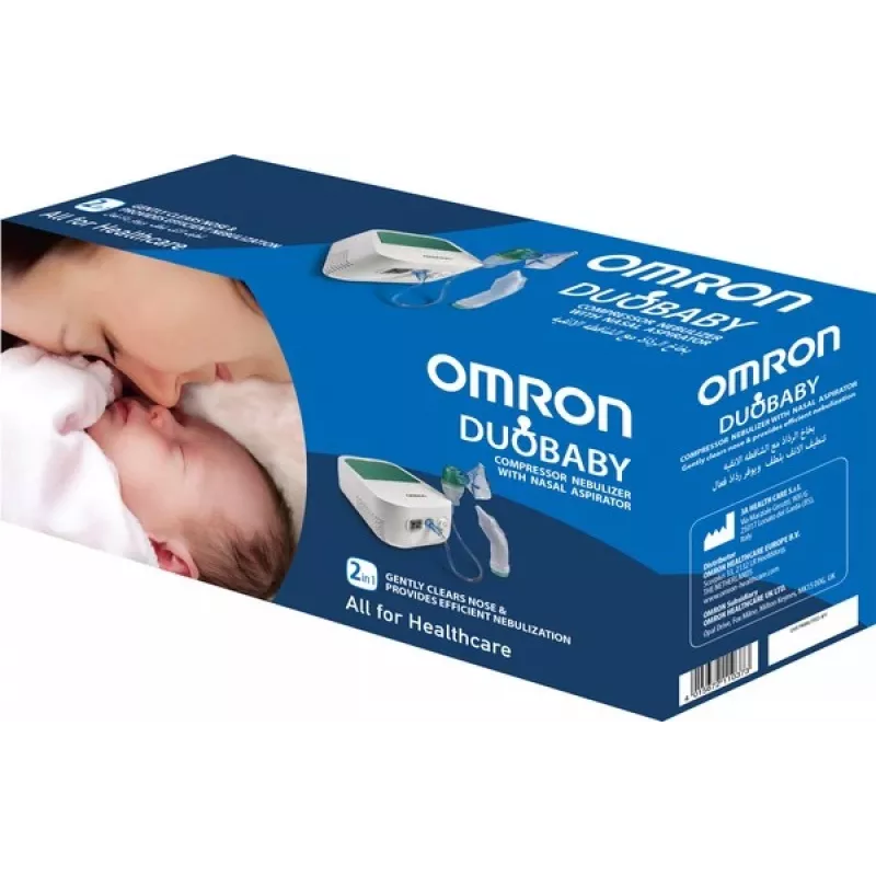 Stalo purkštuvas Omron NE-C301-E – 12 ml talpa, su vaikiška kauke ir kandikliu, balta