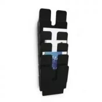 Dokumentų laikiklis Durable Flexiplus Black A4