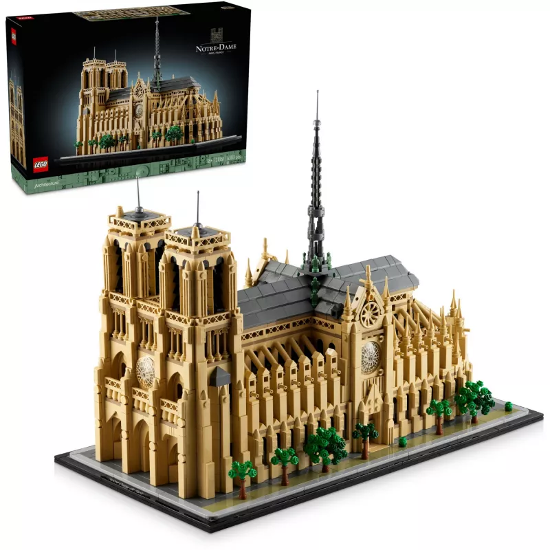 LEGO Architecture Notre-Dame De Paris Statybų Rinkinys Suaugusiems 21061