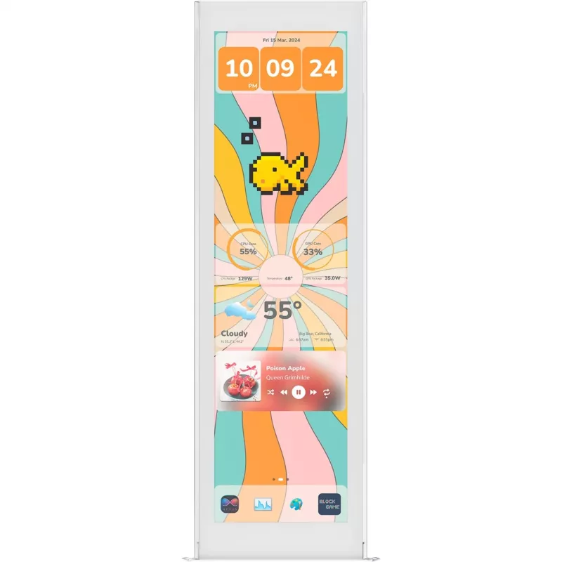 Y70 Touch Display Upgrade Snow White (36,8 cm (14,5 colio), balta, 14,5 colio jutiklinis ekranas)