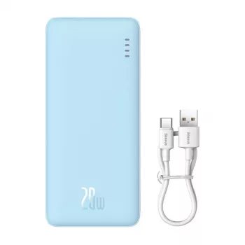Baseus Airpow ličio polimerinė (LiPo) 20000 mAh mėlyna