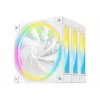 DeepCool FL12R WH ARGB 120mm korpuso ventiliatoriai 3 vnt. rinkinys