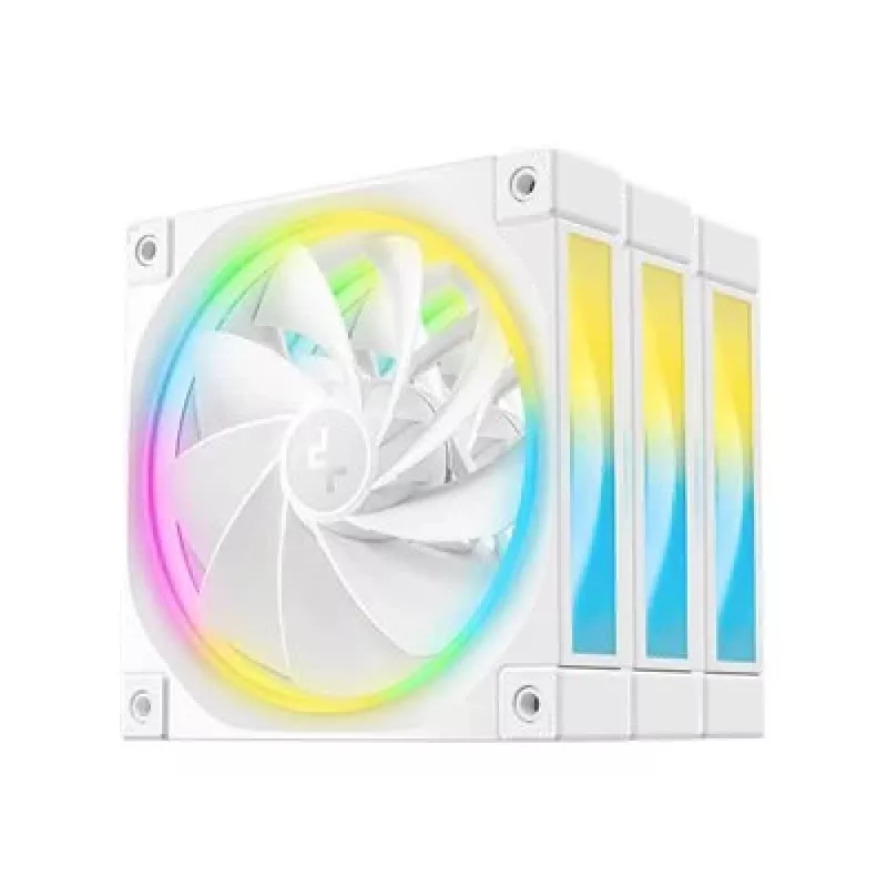 DeepCool FL12R WH ARGB 120mm korpuso ventiliatoriai 3 vnt. rinkinys