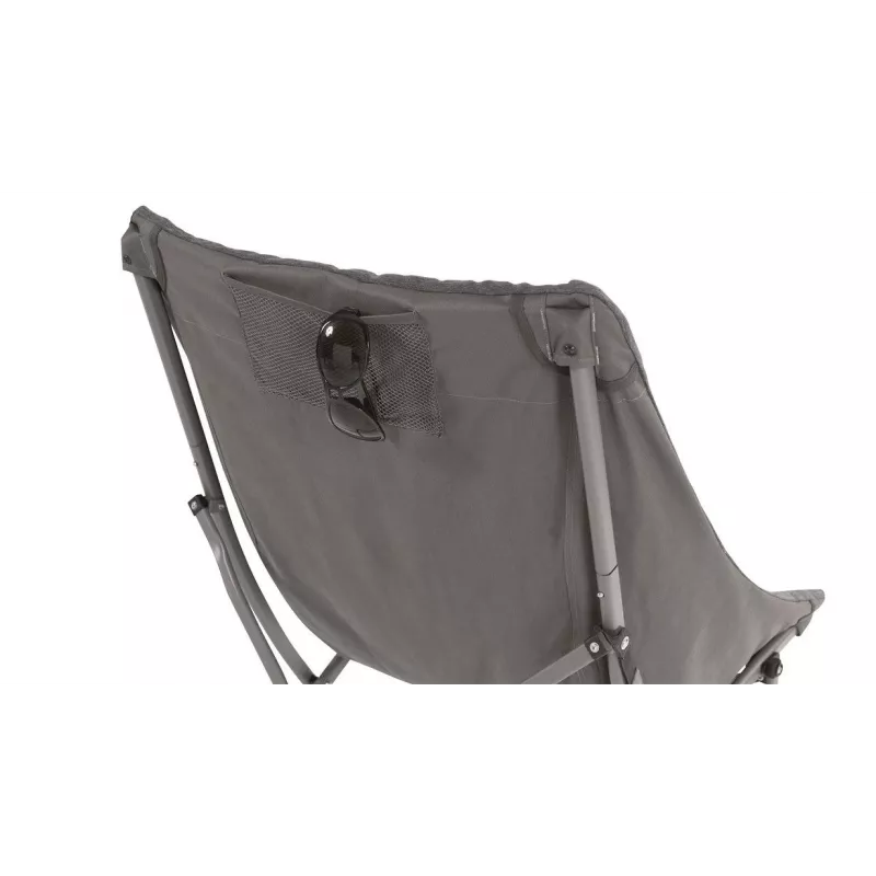 Kempingo kėdė Outwell Tally Lake — 4 kojos, max apkrova 120 kg, svoris 4,9 kg, 620×650 mm