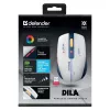 Belaidė žaidimų pelė DEFENDER MM-282 RF – ambidekstrinė, optinė 1800 DPI, 5 mygtukai, USB, maitinama baterija