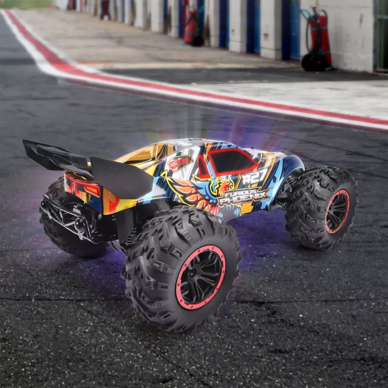 Radijo bangomis valdomas elektrinis visureigis Simba-Dickie Furious Phoenix 1:10 mastelio