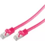 Tinklo kabelis ShiverPeaks BS75513-M Pink 3m Cat7 S/FTP