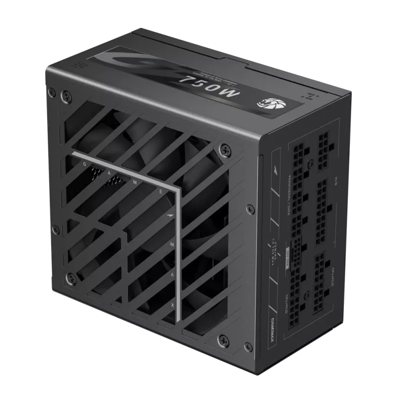 Gamemax GZ 750G 750 W maitinimo blokas, 80 PLUS Gold, pilnai modulinis