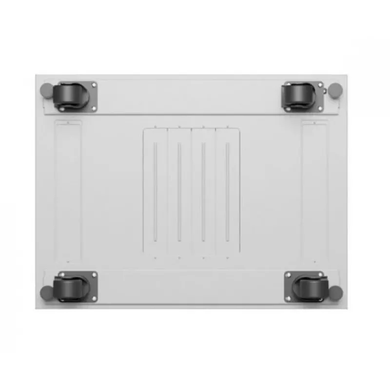 Laisvai pastatomas tinklo spintos stovas LANBERG FF01-6842-12SL 42U, 600×800 mm, 2121 mm aukštis, 1200 kg talpa, IP20, pilkas