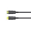 Unitek C11072BK-20M HDMI 2.0 AOC optinis kabelis 20 m, 4K 60 Hz, juodas