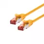 LOGON TCF66F050Y Cat6a F/UTP (FTP) RJ-45–RJ-45 tinklo kabelis, 5 m, geltonas