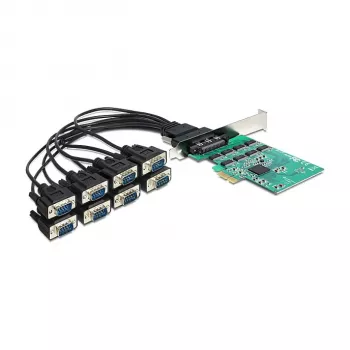 Delock PCI Express kortelė > 8x RS-232 nuoseklieji prievadai