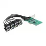 Delock PCI Express kortelė > 8x RS-232 nuoseklieji prievadai