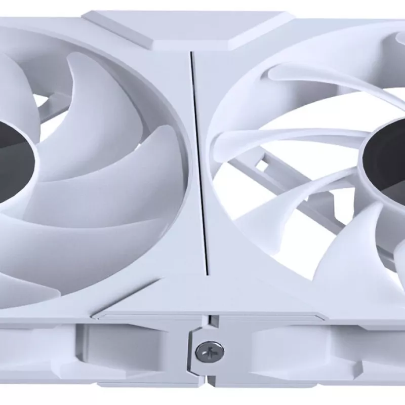 PHANTEKS M25 Gen2 140mm PWM D-RGB korpuso ventiliatoriai, 3 vnt. rinkinys, balti