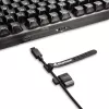 Mechaninė žaidimų klaviatūra Sharkoon Crystal Shark Black DE su RGB apšvietimu