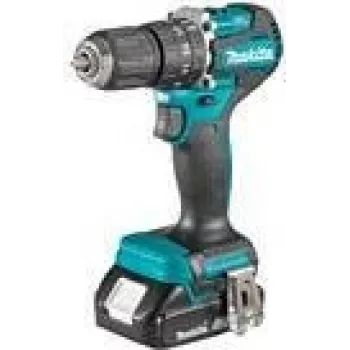 Makita DHP487RAJ - Akumuliatorinis sūkiojimo plaktukas / gręžtuvas - 2 greičiai - 13 mm raktinis griebtuvas - 40 N·m - 2 baterijos - 18 V