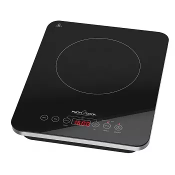 ProfiCook EKI 1062 juoda indukcinė kaitlentė 1 zona