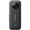 Veiksmo kamera Insta360 X3 — 72 MP, 5K Ultra HD (5760×2880), 100 kadrų/s, CMOS, Wi‑Fi, įmontuotas ekranas, MicroSD, 0.508 kg, juoda