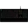 Logitech G G213 Prodigy – pilno dydžio (100 %) žaidimų klaviatūra su mechaniniais jungikliais, USB, QWERTY, RGB LED, juoda