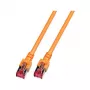 EFB-Elektronik RJ45 Patch Cable Cat.6 S/FTP LSZH oranžinė 2m