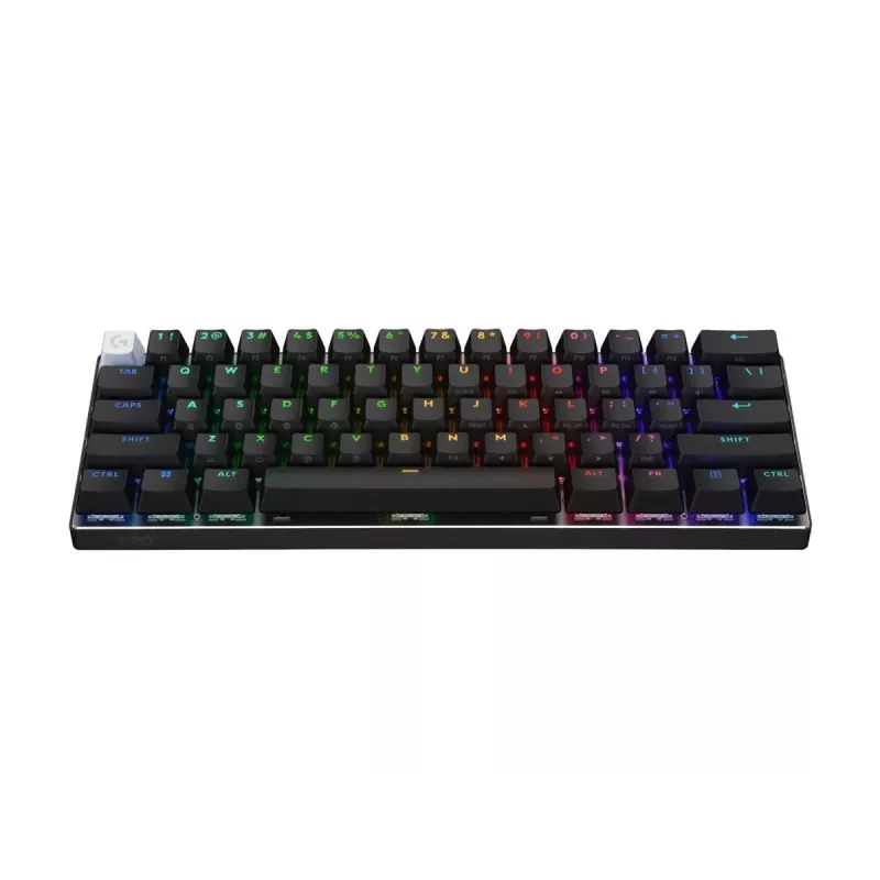 Logitech G PRO X 60 klaviatūra žaidimams USB RF Wireless Bluetooth QWERTZ vokiška juoda
