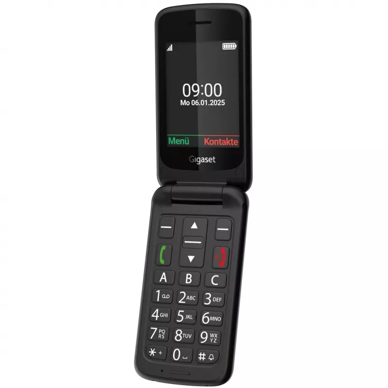 Mobilusis telefonas Gigaset GL595 2,8 colio 0,3 MP juodas