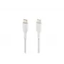 Pintas USB-C – USB-C laidas, 1 m, baltas