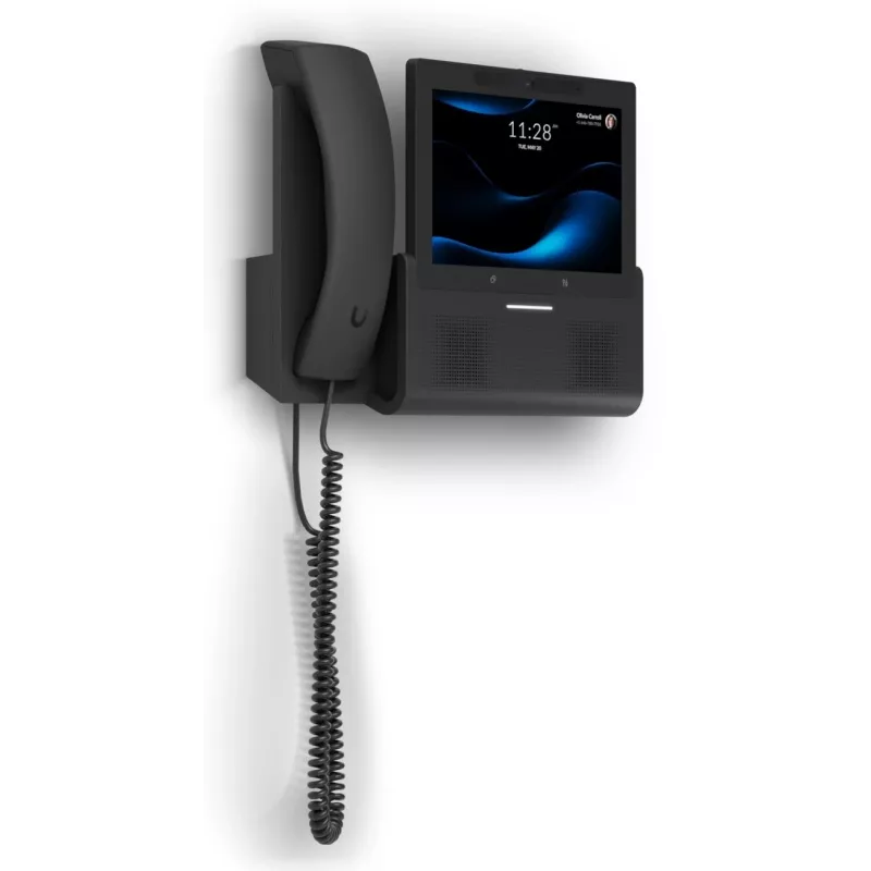 IP telefonas UBIQUITI G3 Touch Wall – 7 colių 1280×800 ekranas, 32 GB atmintis, 5 MP kamera, Gigabit Ethernet, Wi‑Fi (802.11a/b/g/n/ac), juodas