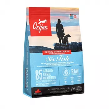 ORIJEN Six Fish - sausas šunų ėdalas - 2 kg