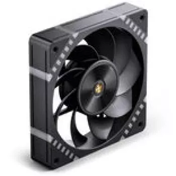 Korpuso ventiliatorius Jonsbo HF2-120 Reverse Blade PWM ARGB 120mm Juodas, PWM valdymas, ARGB apšvietimas