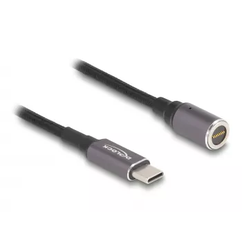 Maitinimo laidas DeLOCK 80781 0,15 m USB-C 8 kontaktų magnetinis 20 V