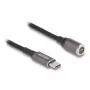 Maitinimo laidas DeLOCK 80781 0,15 m USB-C 8 kontaktų magnetinis 20 V