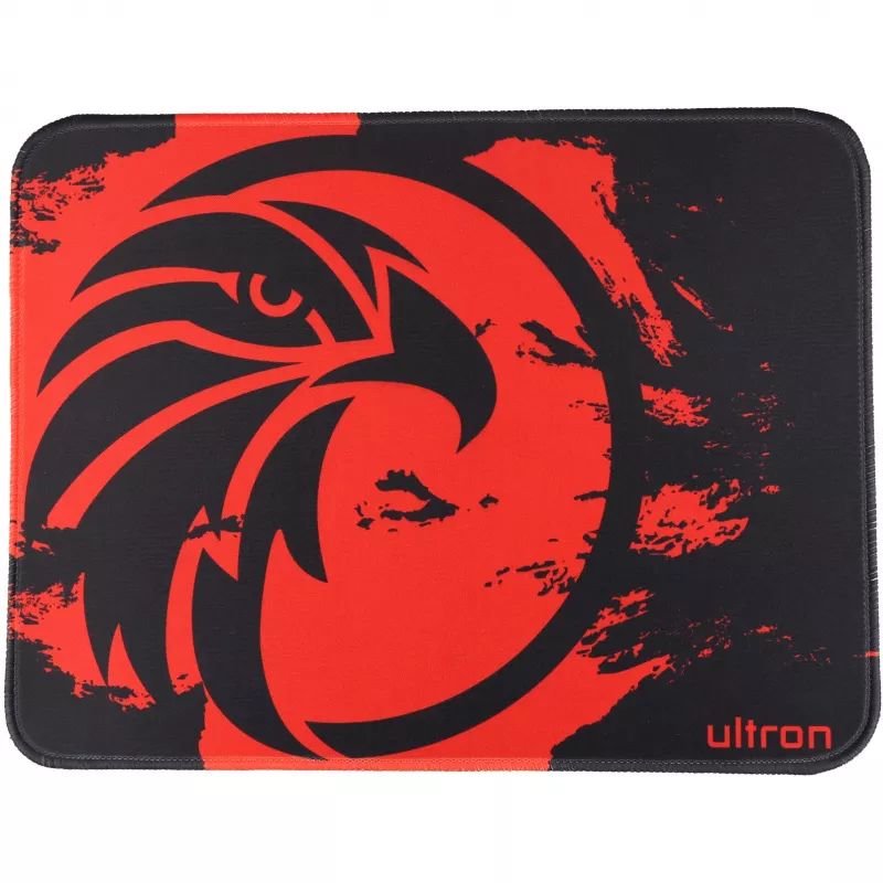 Žaidimų rinkinys Ultron HAWK klaviatūra ir pelė QWERTZ vokiškas juoda raudona balta
