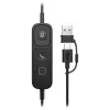 Monauralinė USB laidinė ausinė Poly Mission 615