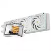 Thermalright Wonder Vision 360 UB ARGB skysčio aušinimo sistema, ARGB, 6,67 inch OLED ekranas – 360 mm, balta