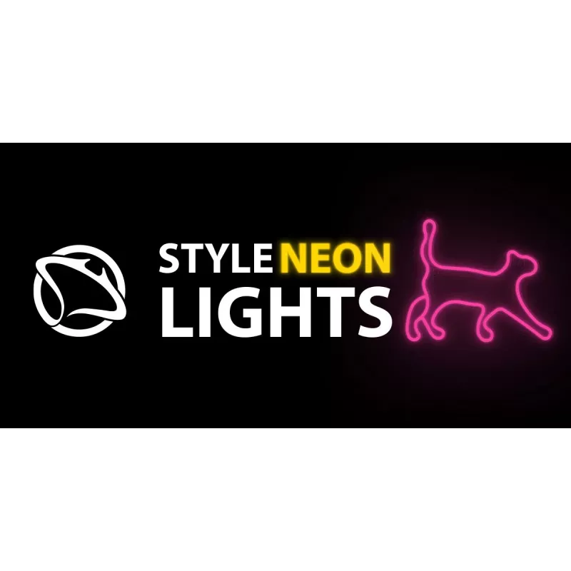 Dekoratyvinė neoninė LED lempa MANTA SNL70PK Style Neon Lights CAT 2 Pink
