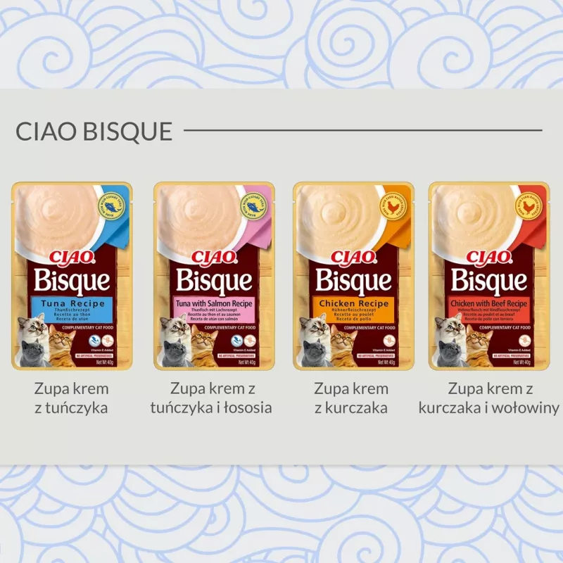 INABA Ciao Bisque Tuna - skanėstai katėms - 40g