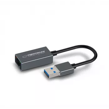 Esperanza ENA101 Ethernet 1000 Mbps adapteris USB 3.0 – RJ45
