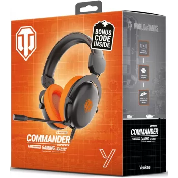 Ausinės YENKEE COMMANDER WT300