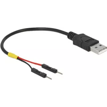USB kabelis DeLOCK 85400 0,1 m USB A juodas