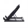 Aušinimo stovas nešiojamam kompiuteriui Gembird NBS-1F17T-01, iki 17 colių, 1×15 cm ventiliatorius, USB 2.0, 370×265×33 mm, 350 mA, juodas