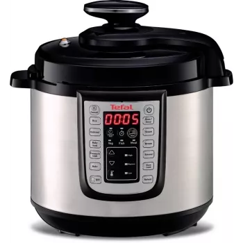 Tefal CY505EE0 daugiafunkcis puodas 3,8 L juodas, sidabrinis