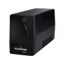 Nepertraukiamo maitinimo šaltinis TECNOWARE Era Plus 1600 – Line-Interactive UPS 1,6 kVA / 1120 W, 2 AC lizdai, USB Type-B, juodas