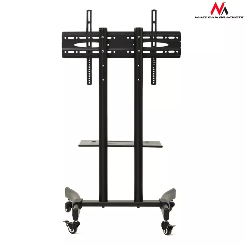 Maclean MC-739 profesionalus TV stovas su ratukais, 32-65 col. (165,1 cm), maks. 40 kg, VESA iki 400x600, juodos spalvos